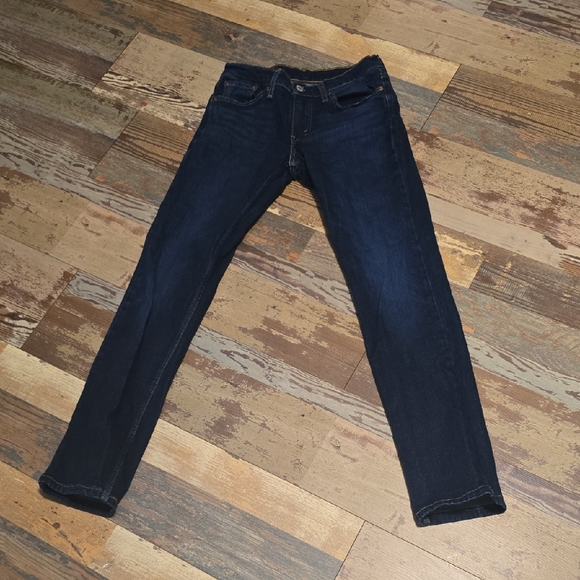 Levi's 511 Denim Blue Jeans Straight Leg Mens Size 28/32 - Picture 1 of 3
